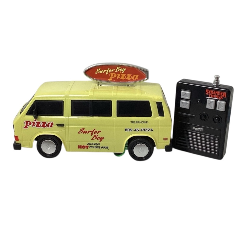 💚 Stranger Things Surfer Boy Pizza Van Toy with Remote